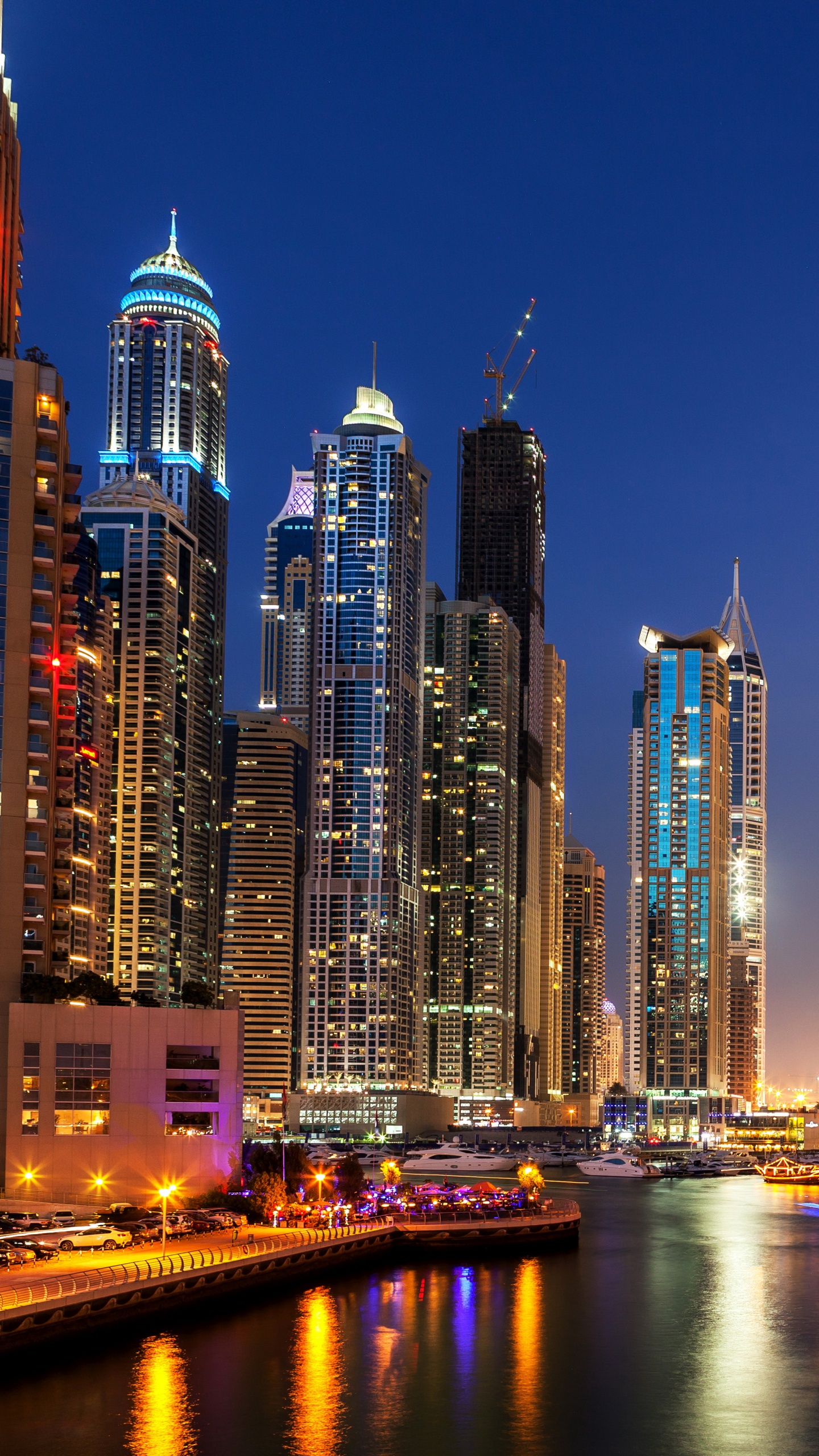 Обои город, городской пейзаж, метрополия, городской район, линия горизонта в разрешении 1440x2560