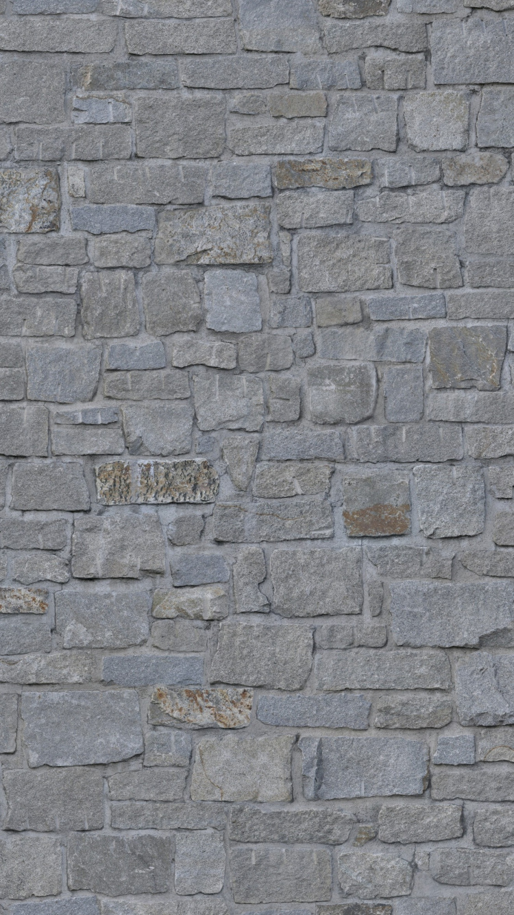 Обои стена, каменная стена, дорожное покрытие, кирпичная кладка, кирпич в разрешении 750x1334