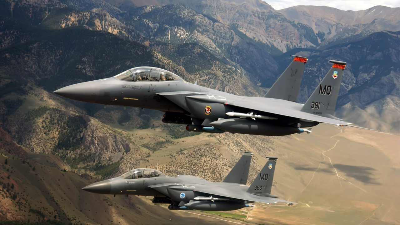 Обои самолеты, самолет, истребительная авиация, воздушные силы, военный самолет в разрешении 1280x720