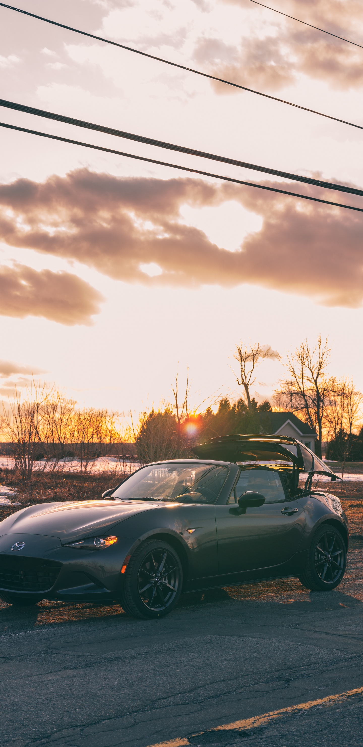 Обои Mazda Motor Corporation, авто, Мазда, спорткар, автомобильный экстерьер в разрешении 1440x2960