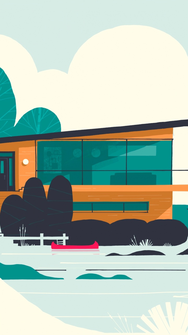 Обои Google, Google Chrome, Chrome OS, Chrome OS 2020, сделанный холстом в разрешении 720x1280