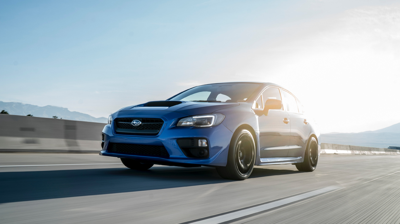 Обои subaru, авто, Субару WRX, обод, бампер в разрешении 1366x768