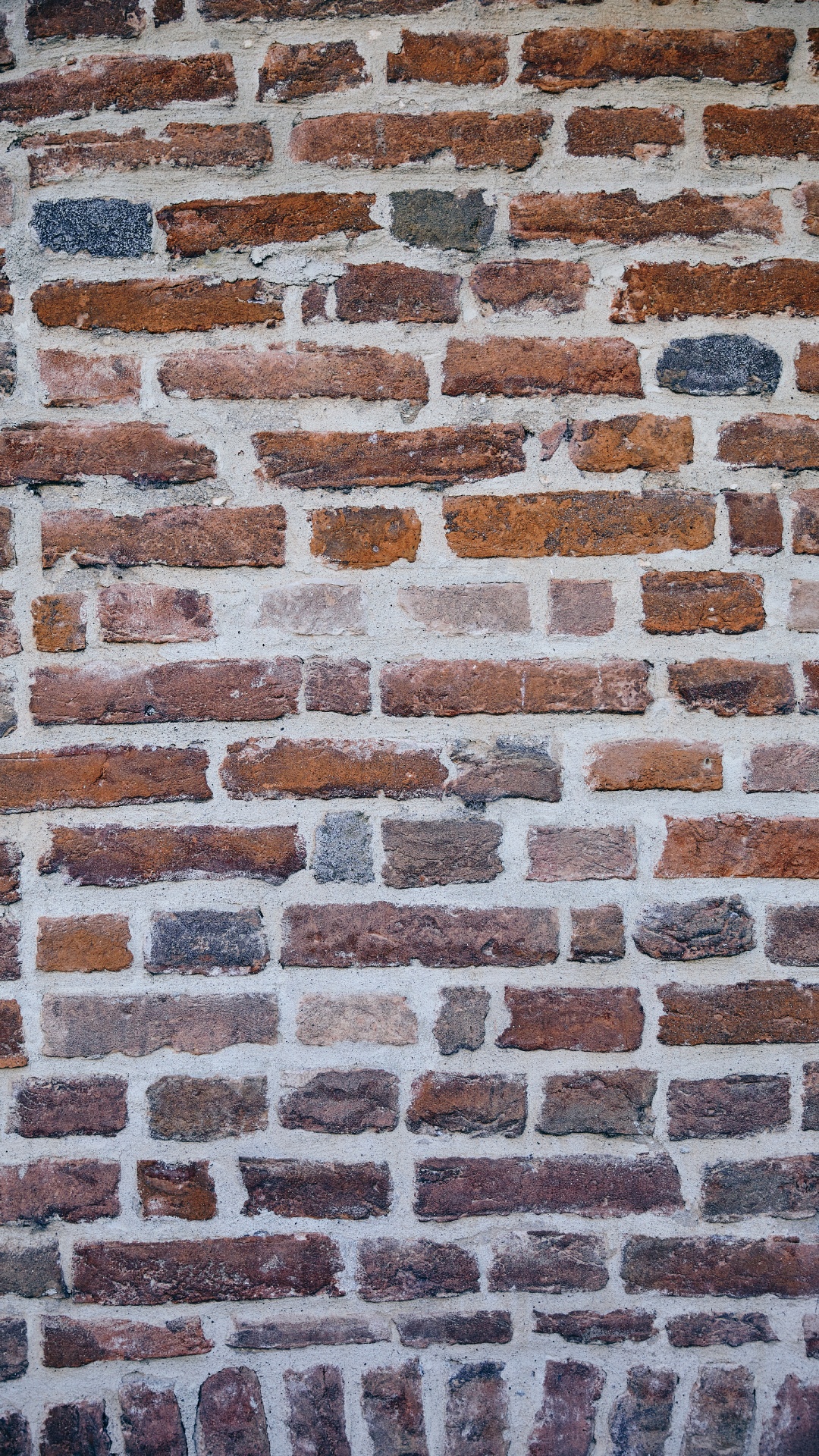 Обои кирпич, кирпичная кладка, стена, каменная стена, каменщик в разрешении 1080x1920
