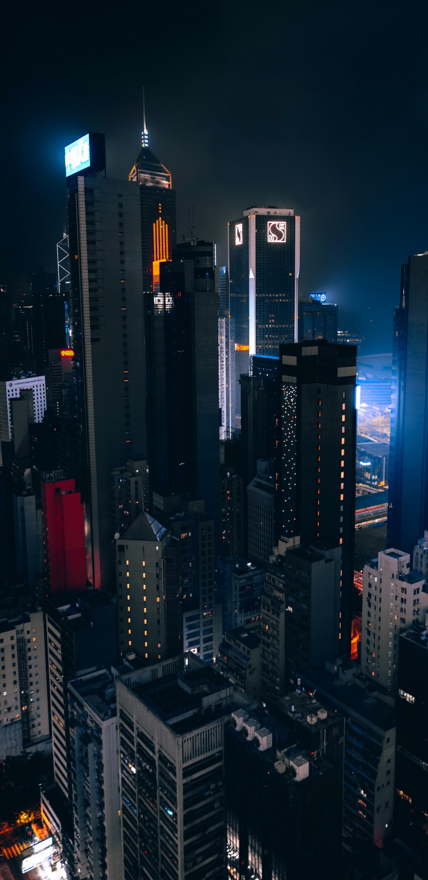 Обои небоскреб, здание, вышка, башня, кондоминиум в разрешении 1440x2960