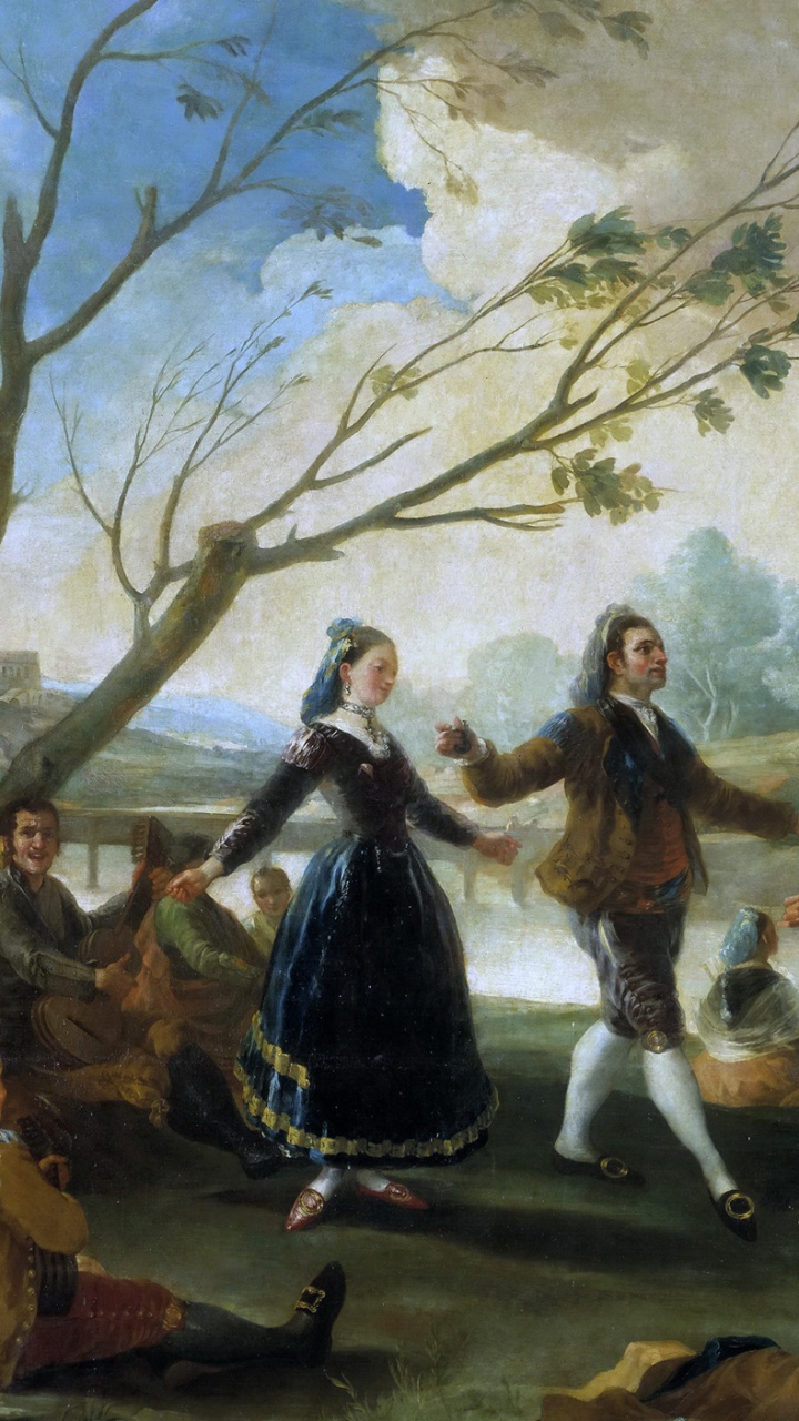 Обои живопись, масляная живопись, визуальное искусство, произведение искусства, художественное произведение в разрешении 720x1280