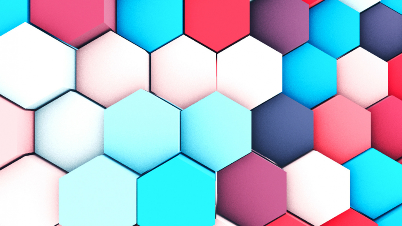 Обои узор, симметрия, дизайн, математика, геометрия в разрешении 1366x768