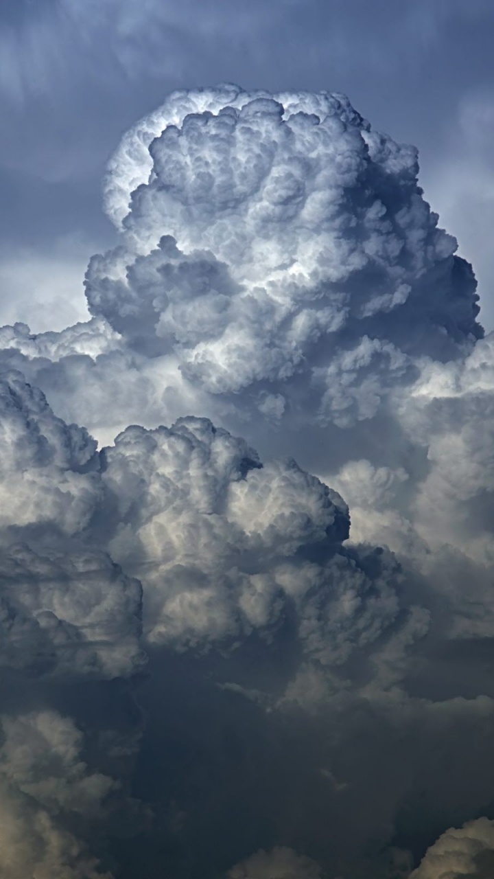 Обои облако, кучевое облако, дневное время, атмосфера, небо в разрешении 720x1280