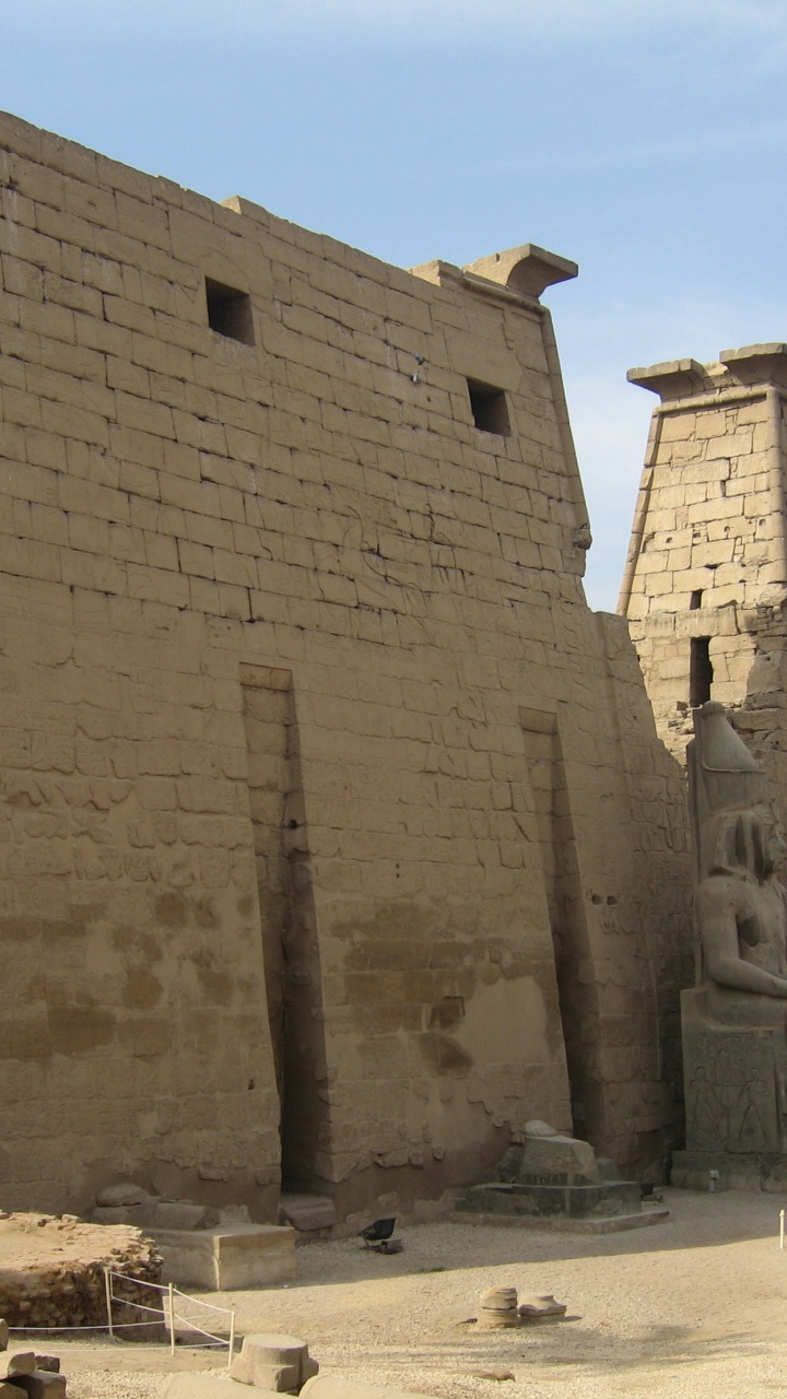 Обои древняя история, историческое место, египетский храм, история, археологический памятник в разрешении 720x1280
