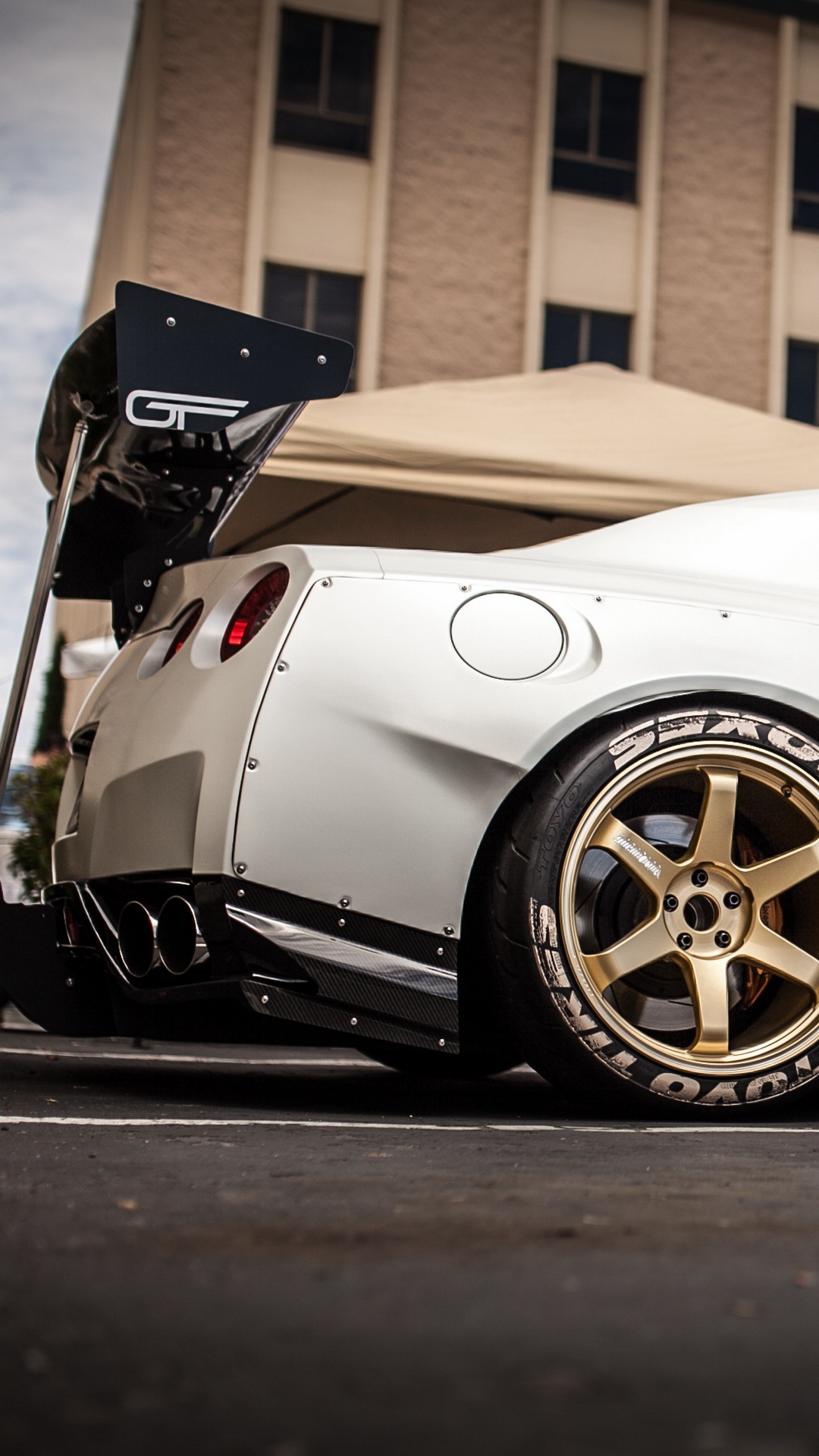 Обои обод, nissan skyline gt r, nissan gt r, легковые автомобили, Ниссан в разрешении 1080x1920