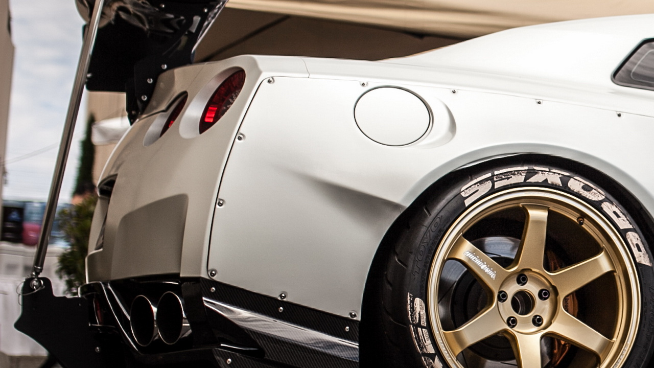 Обои обод, nissan skyline gt r, nissan gt r, легковые автомобили, Ниссан в разрешении 1280x720