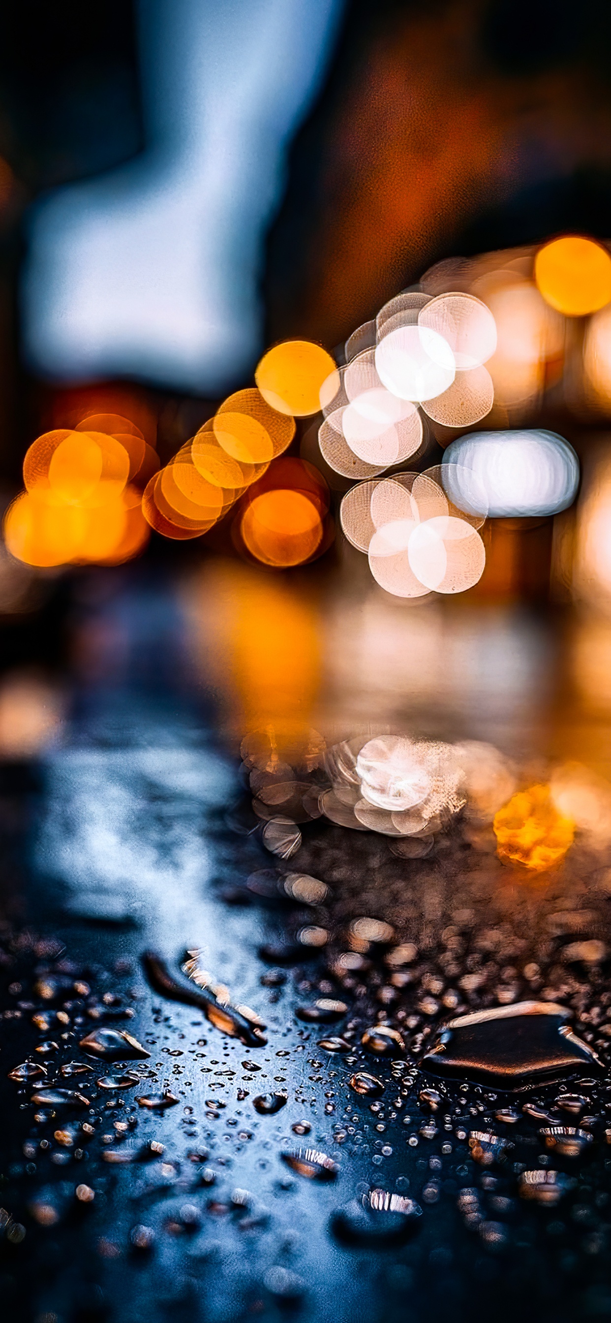 Обои вода, красочность, жидкий, свет, природа в разрешении 1242x2688