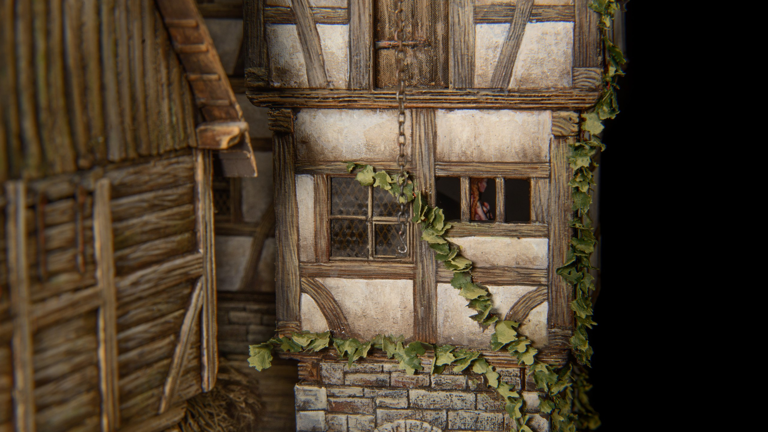 Обои гостиница, Хаус, окно, деревня, древесина в разрешении 2560x1440