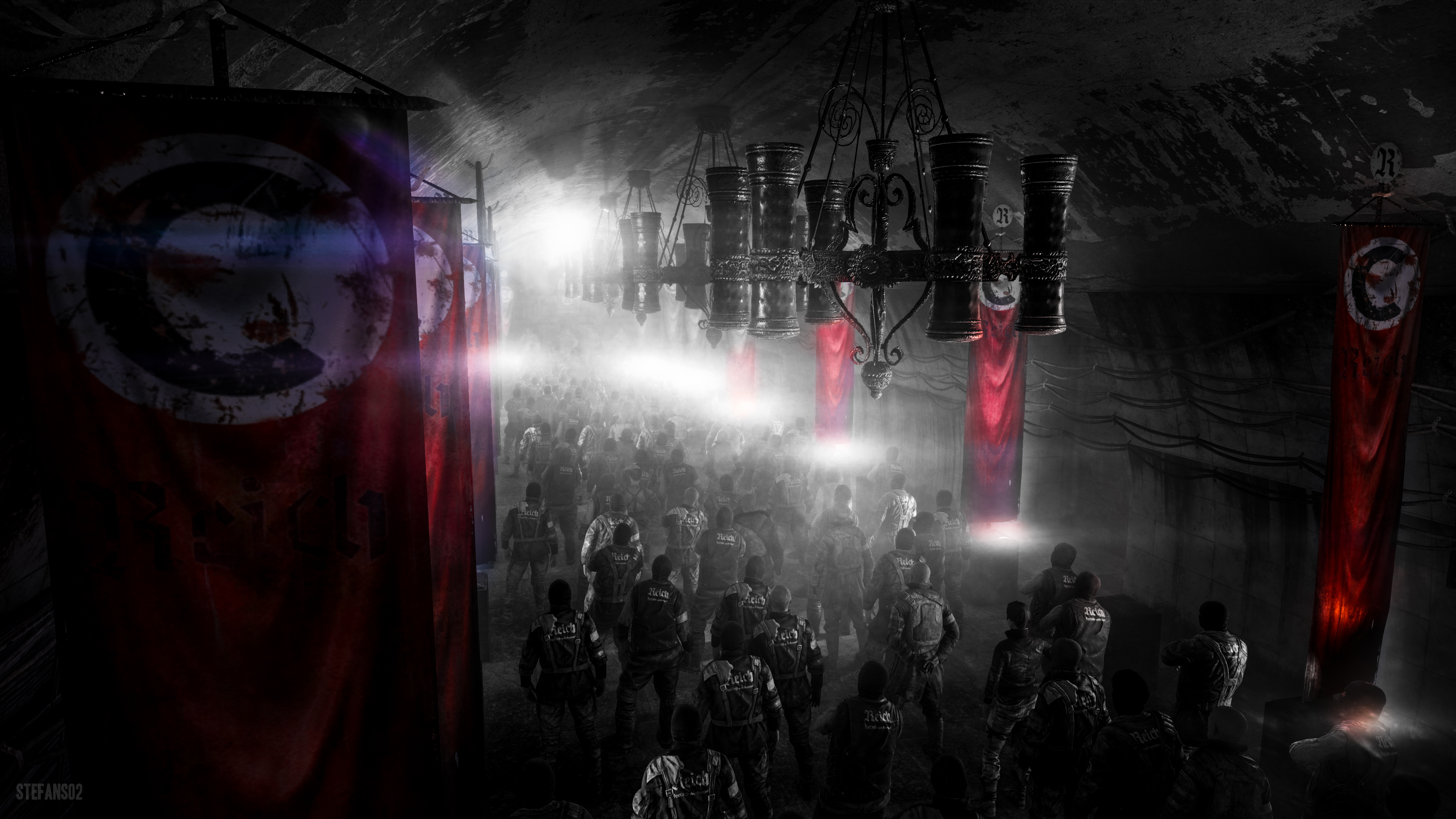 Обои темнота, метро последний свет, Metro Exodus, развлечение, театральное искусство в разрешении 3840x2160