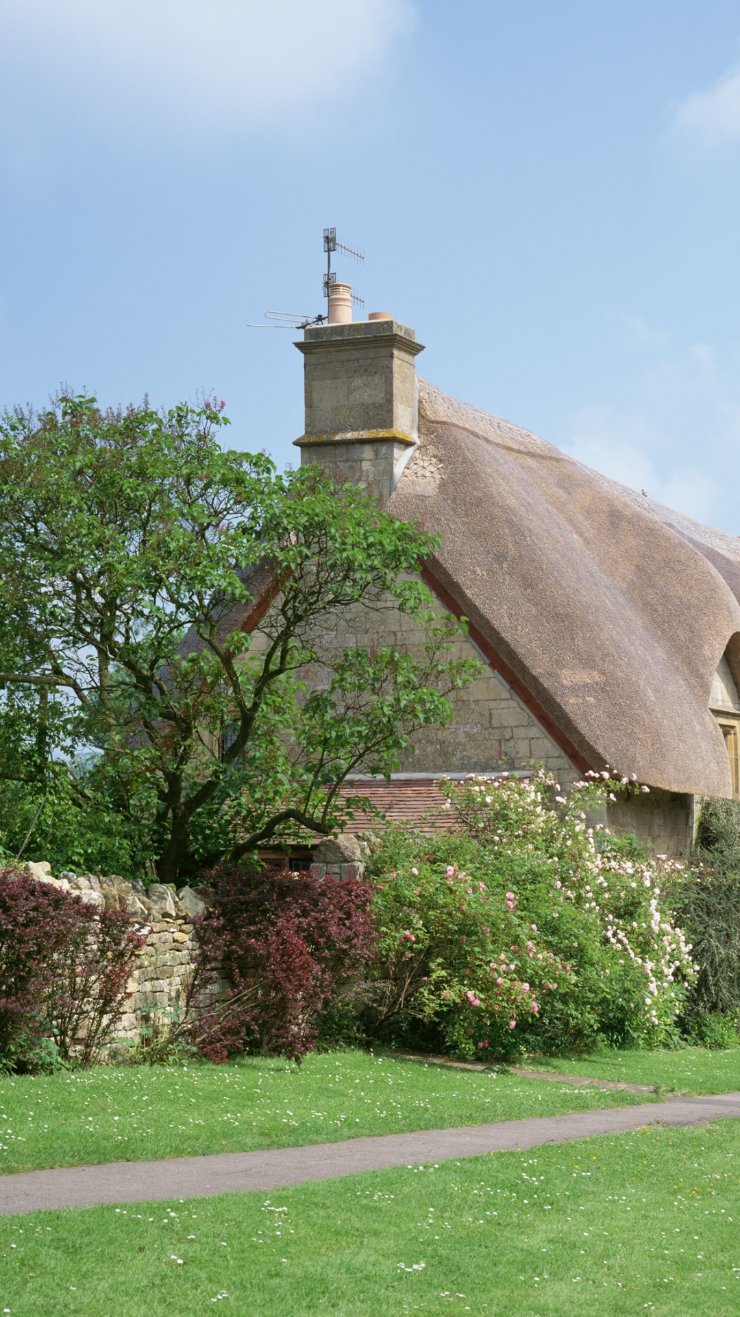 Обои Лондон, коттедж, здание, растение, имущество в разрешении 1080x1920