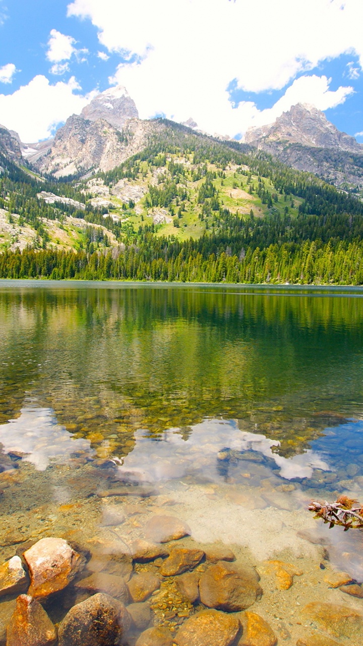 Обои Озеро Бредли, природа, отражение, гора, дикая местность в разрешении 720x1280