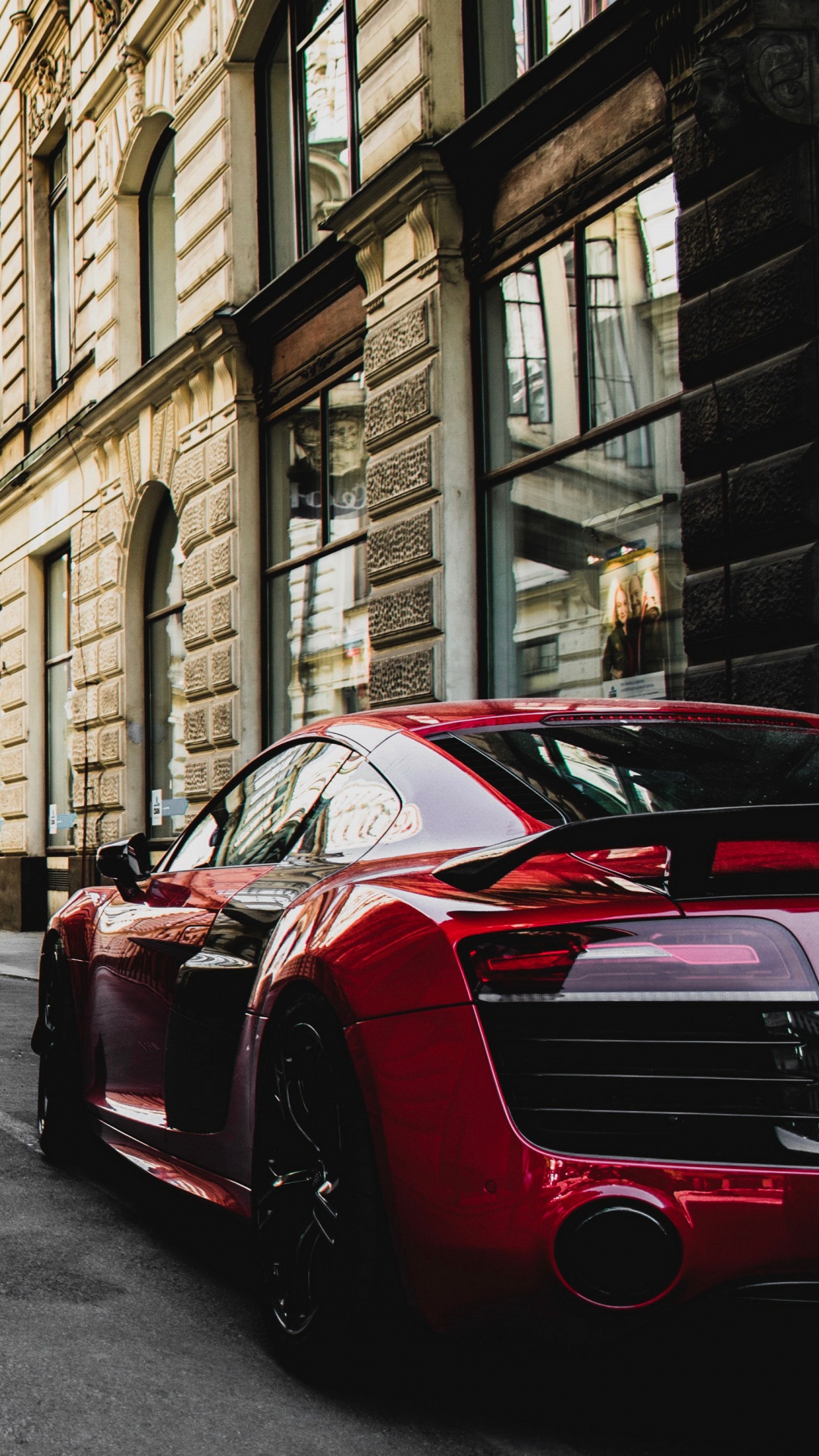 Обои Ауди R8 Спайдер, audi, Ауди Р8 2023 года, легковые автомобили, спорткар в разрешении 1080x1920