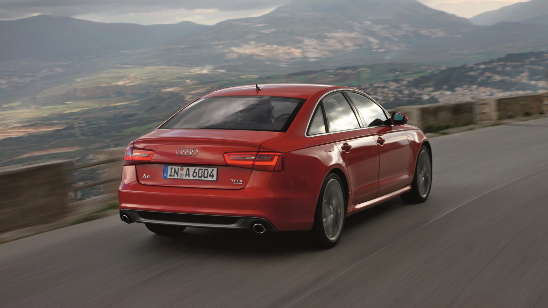 Обои Ауди s6, audi, авто, семейный автомобиль, автомобиль среднего размера в разрешении 1920x1080