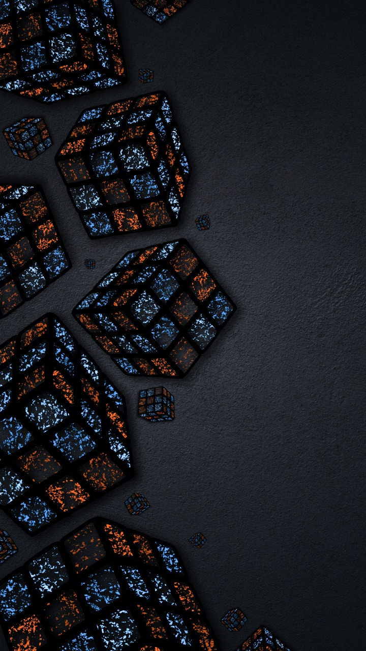 Обои вода, полутона и оттенки, узор, арт, стекло в разрешении 720x1280