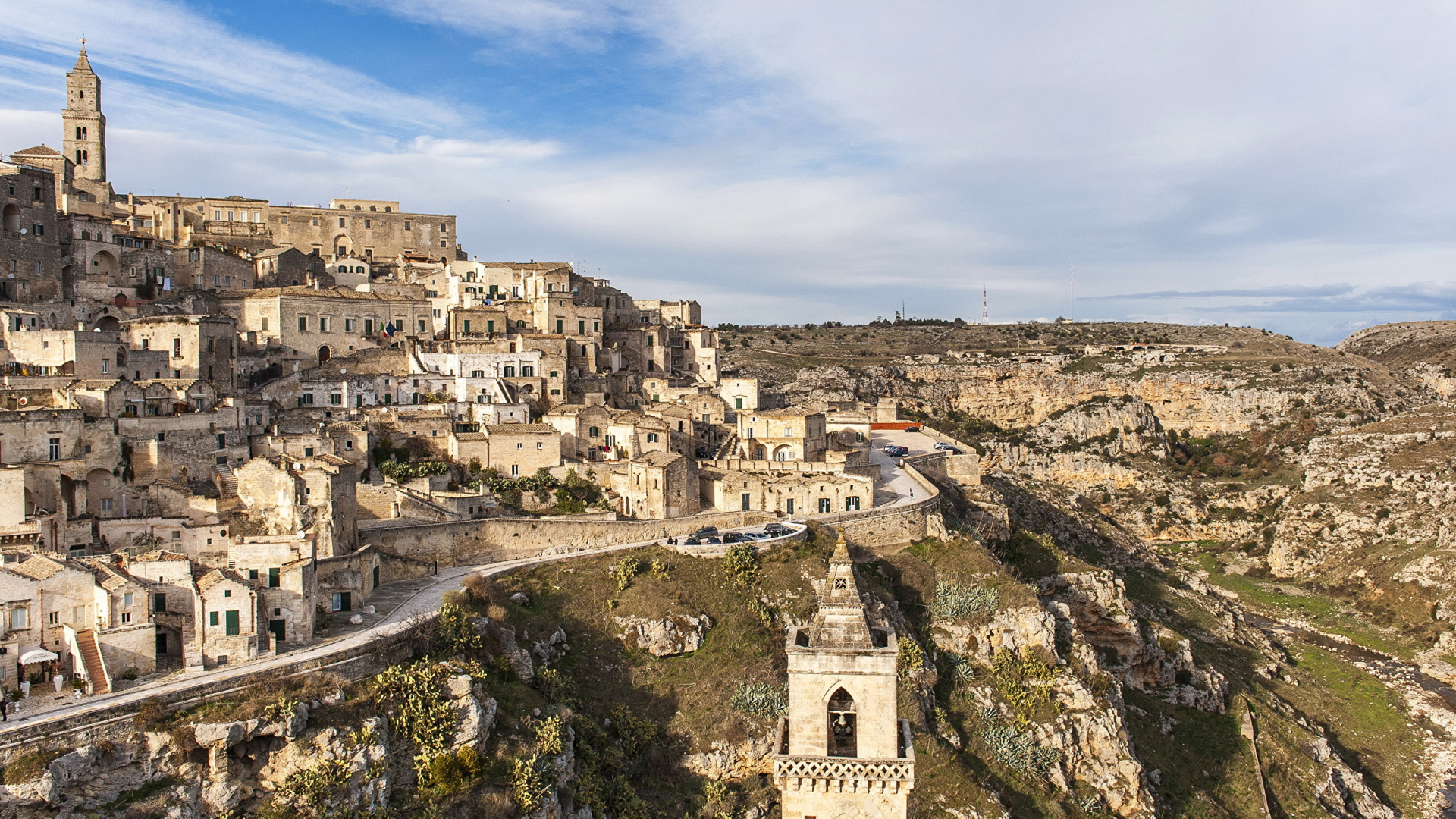 Обои городок, историческое место, деревня, город, фортификация в разрешении 1920x1080