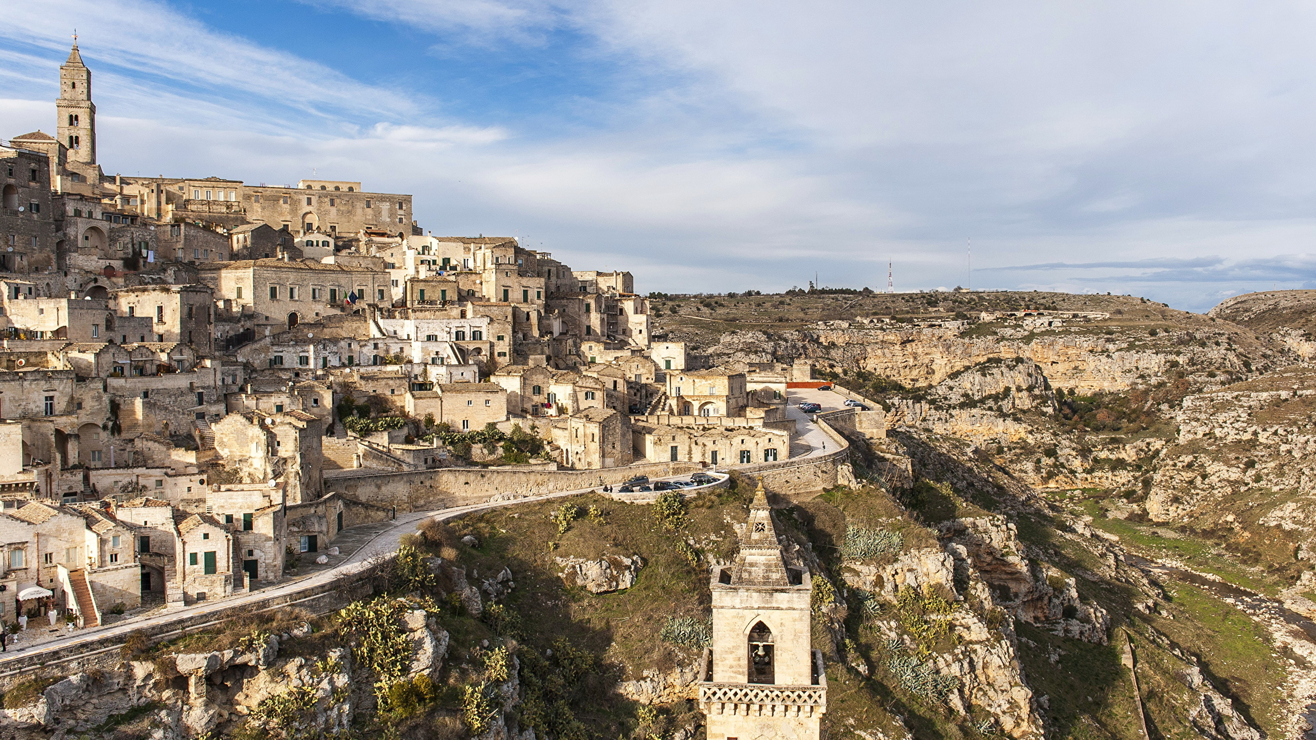 Обои городок, историческое место, деревня, город, фортификация в разрешении 2560x1440