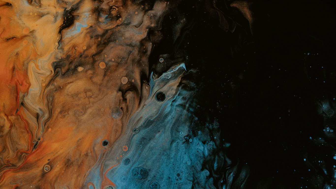 Обои геология, пещера, формирование, отражение, земля в разрешении 1366x768