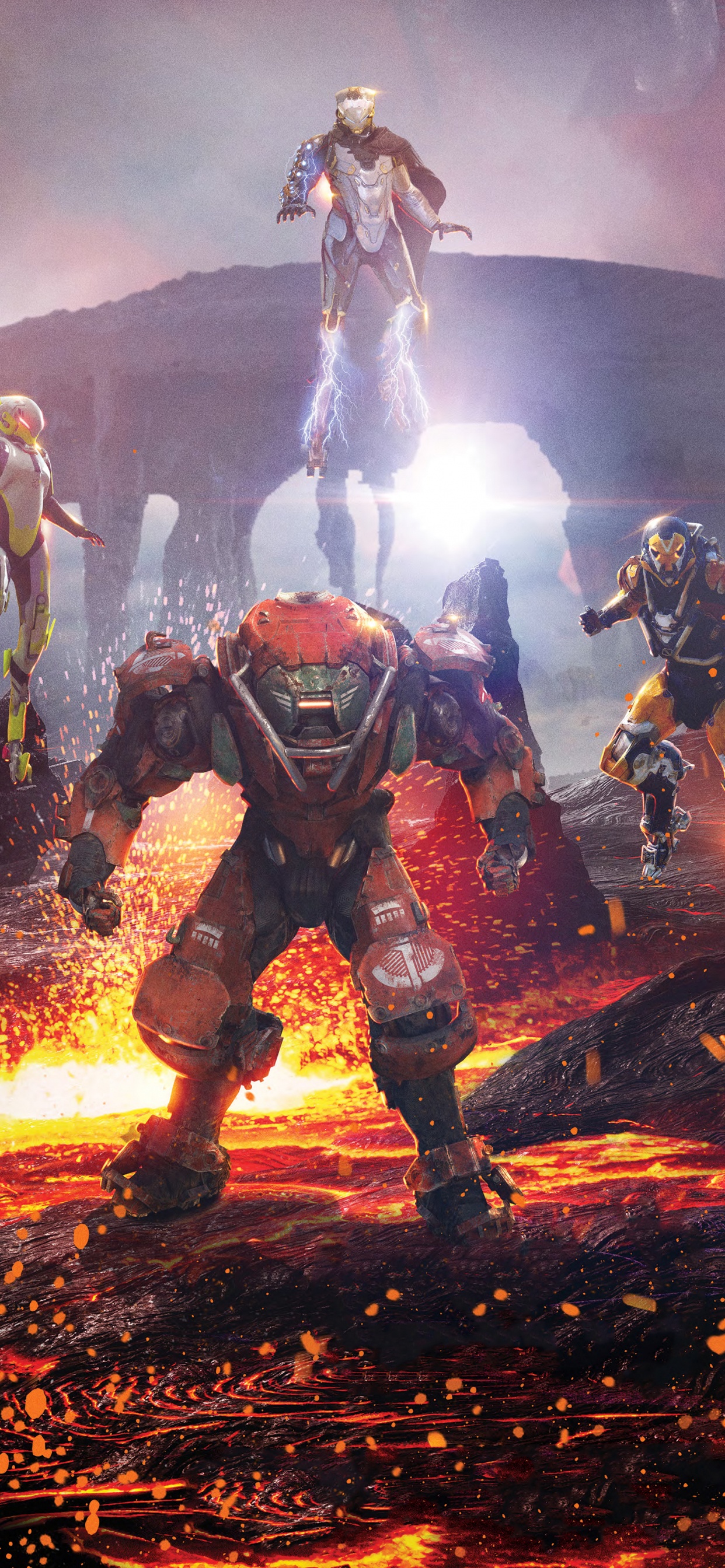 Обои bioware, electronic arts, компьютерная игра, событие, демон в разрешении 1242x2688