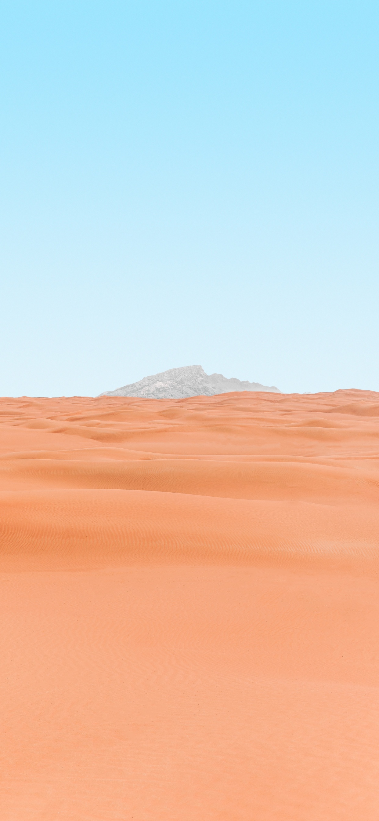 Обои песок, эрг, окружающая среда, эолийские рельефы, Дюна в разрешении 1242x2688