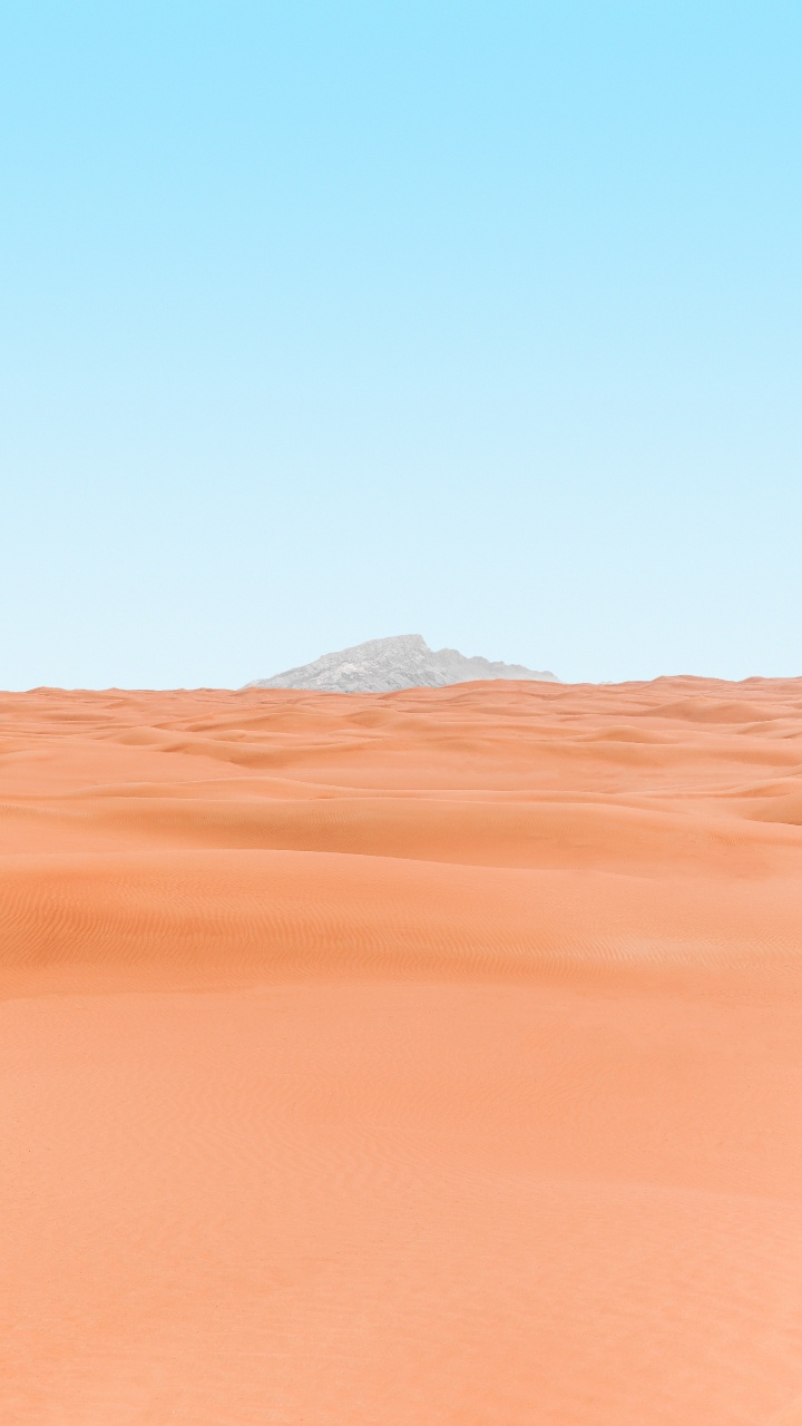 Обои песок, эрг, окружающая среда, эолийские рельефы, Дюна в разрешении 720x1280