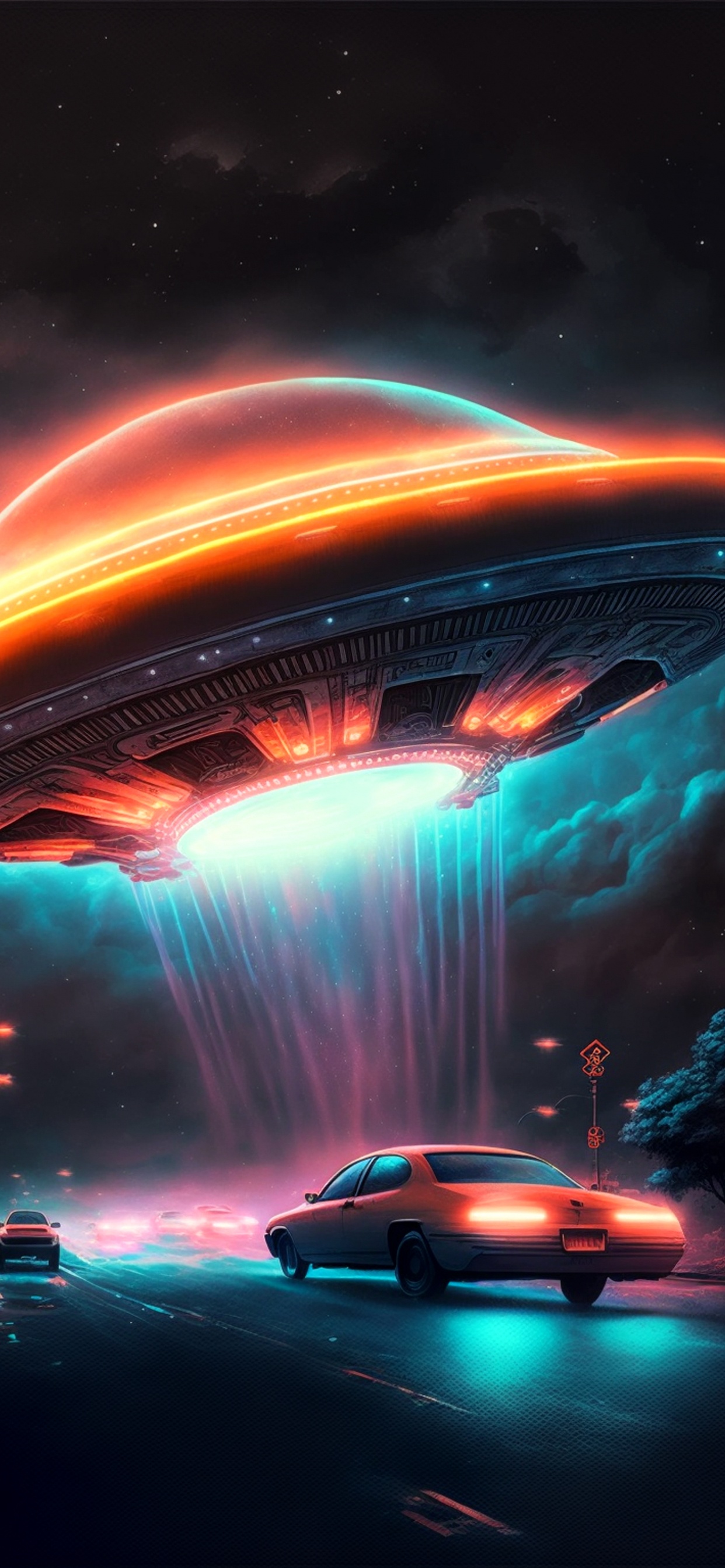 Обои спорткар, легковые автомобили, классический автомобиль, мускул кар, автомобиль концепции в разрешении 1242x2688