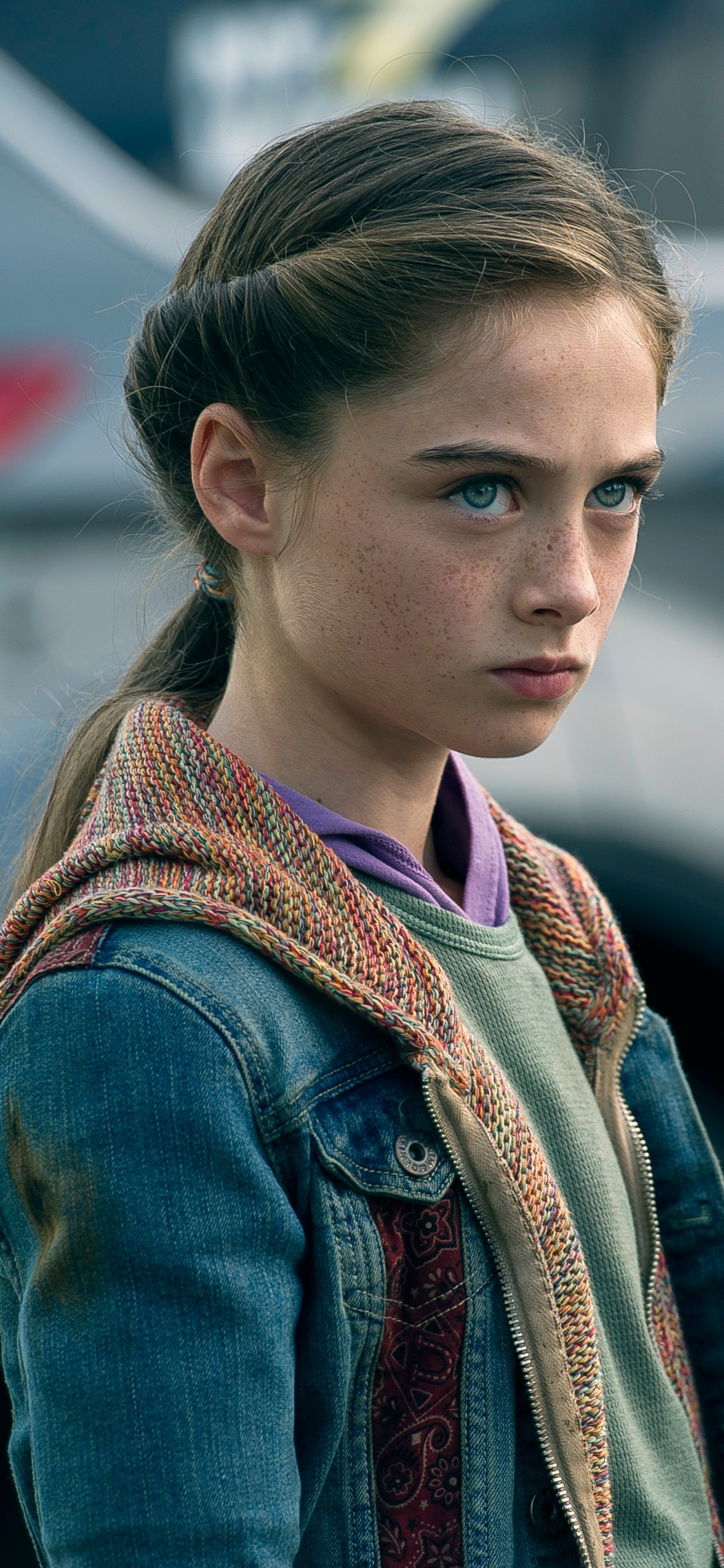 Обои Raffey Кэссиди, актер, волосы, уличная мода, прическа в разрешении 1125x2436