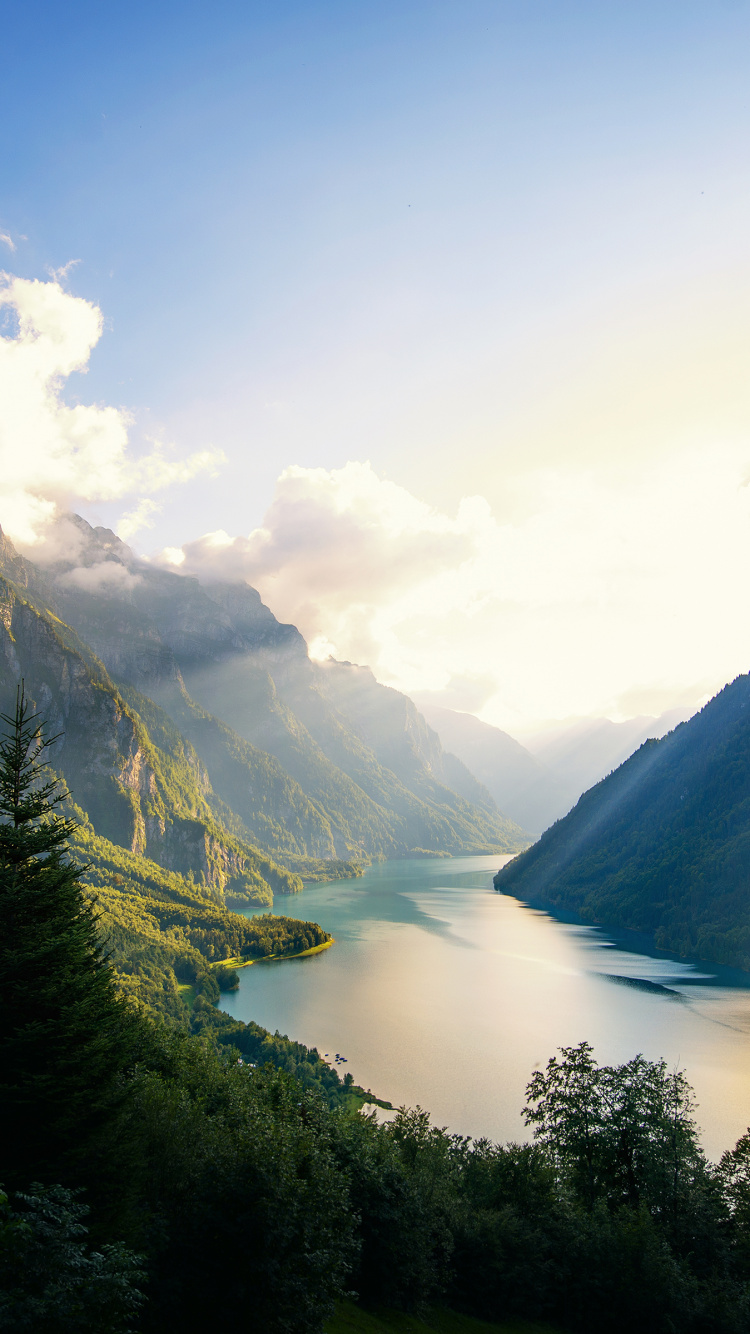 Обои окно, долина звездной росы, Долина, природа, пейзаж в разрешении 750x1334