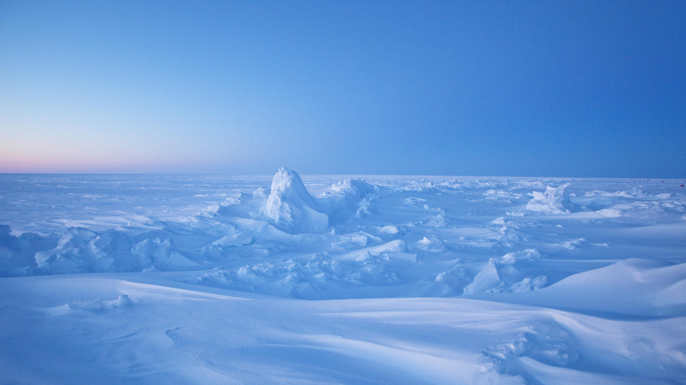 Обои Южный полюс, Северный полюс, Северный Ледовитый океан, полярные регионы земли, географический полюс в разрешении 1366x768