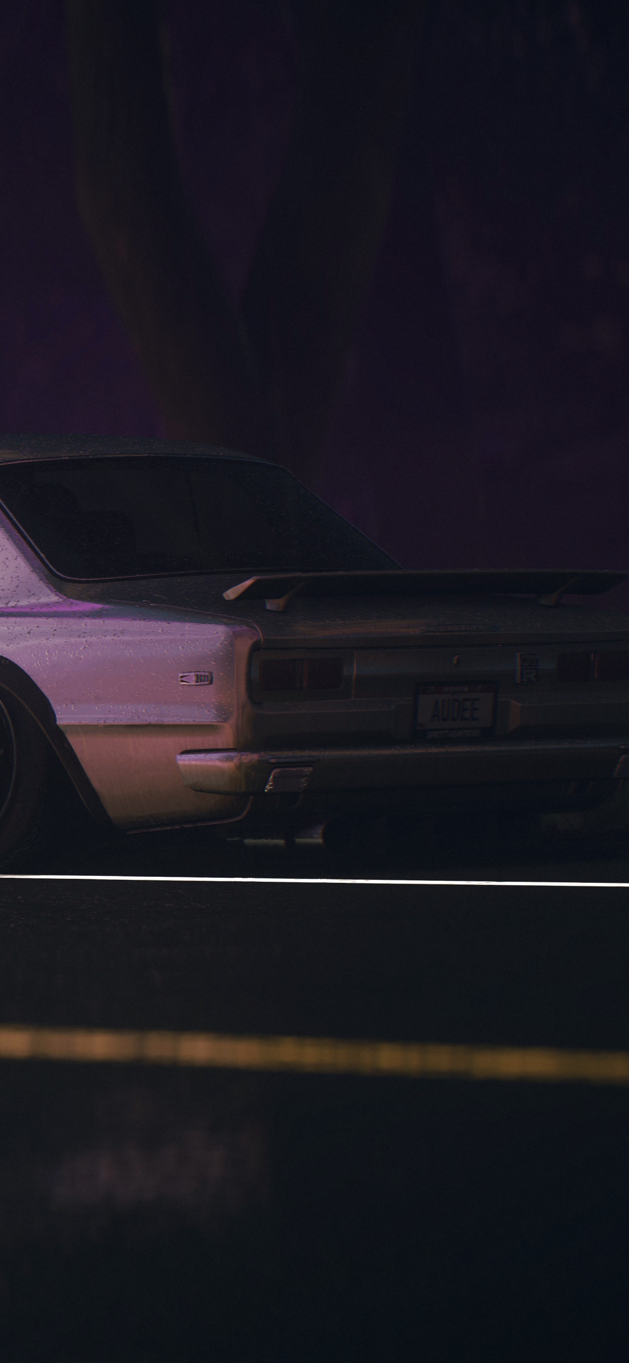 Обои need for speed, авто, компактный автомобиль, автомобильный экстерьер, автомобильное освещение в разрешении 1242x2688