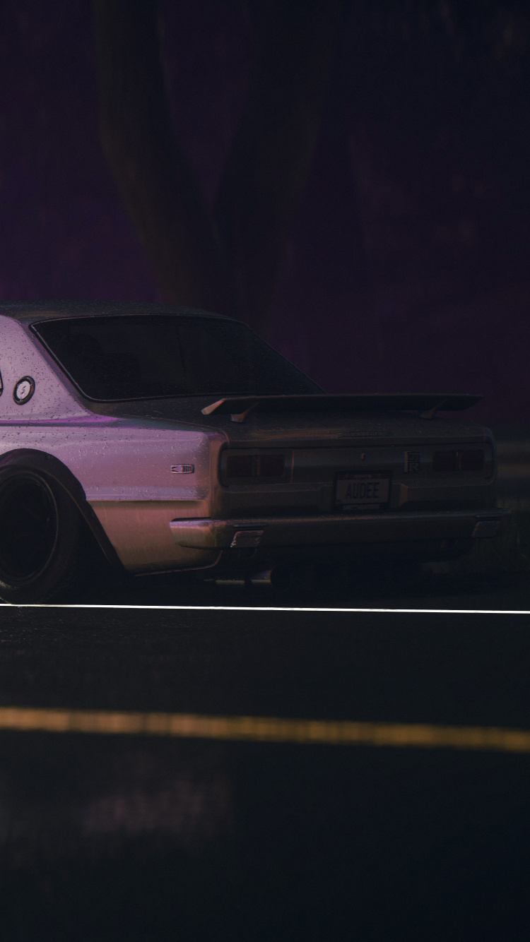 Обои need for speed, авто, компактный автомобиль, автомобильный экстерьер, автомобильное освещение в разрешении 750x1334