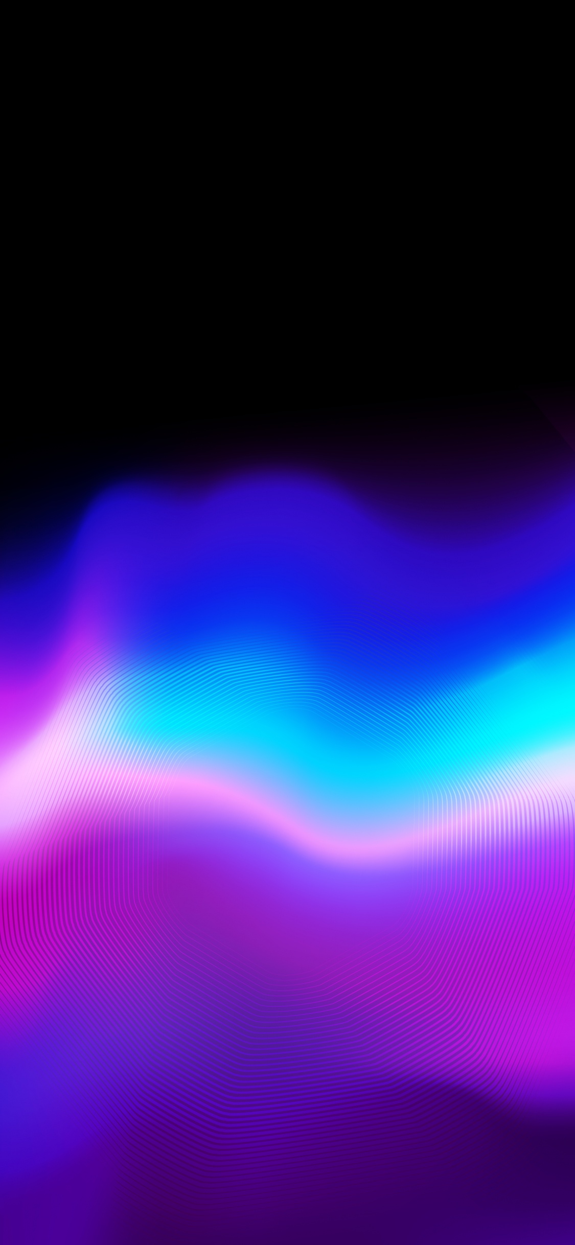 Обои атмосфера, атмосфера земли, лазурный, пурпур, Фиолетовый в разрешении 1125x2436