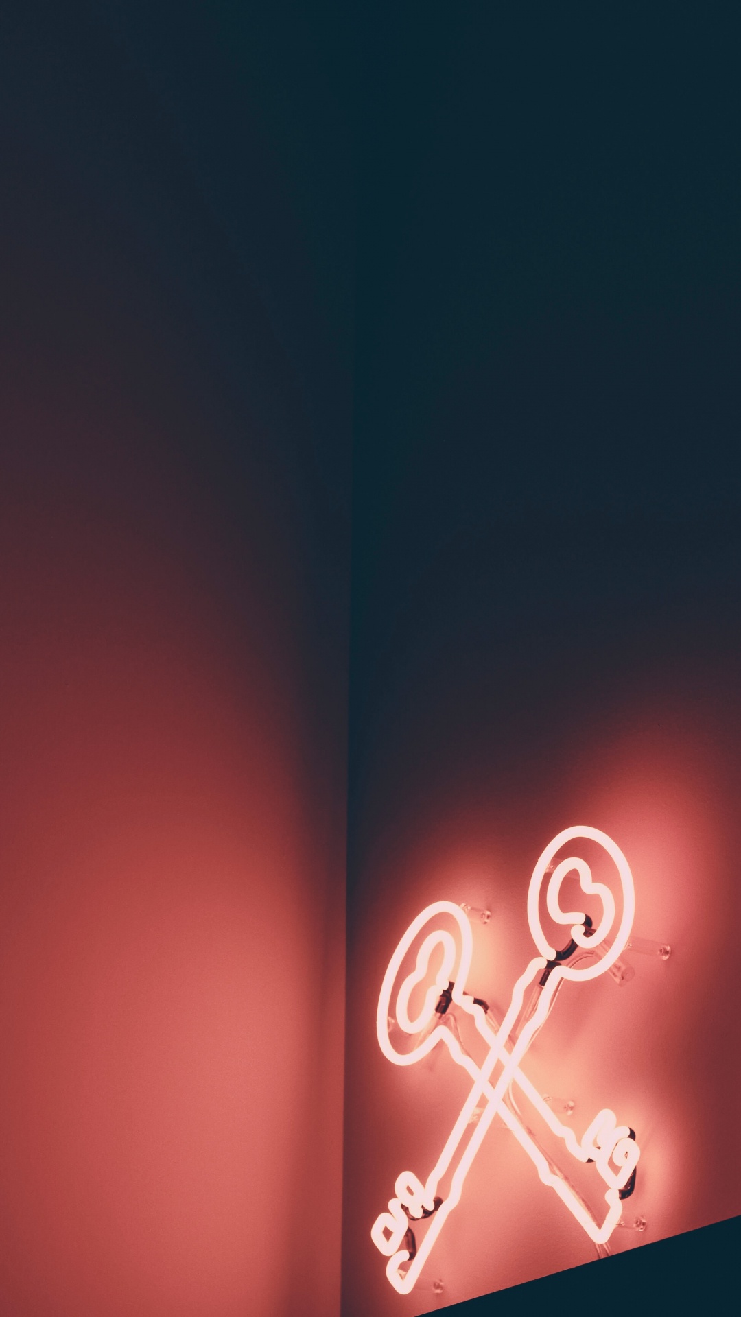 Обои свет, неон, Молодой Т Bugsey, графика, сердце в разрешении 1080x1920