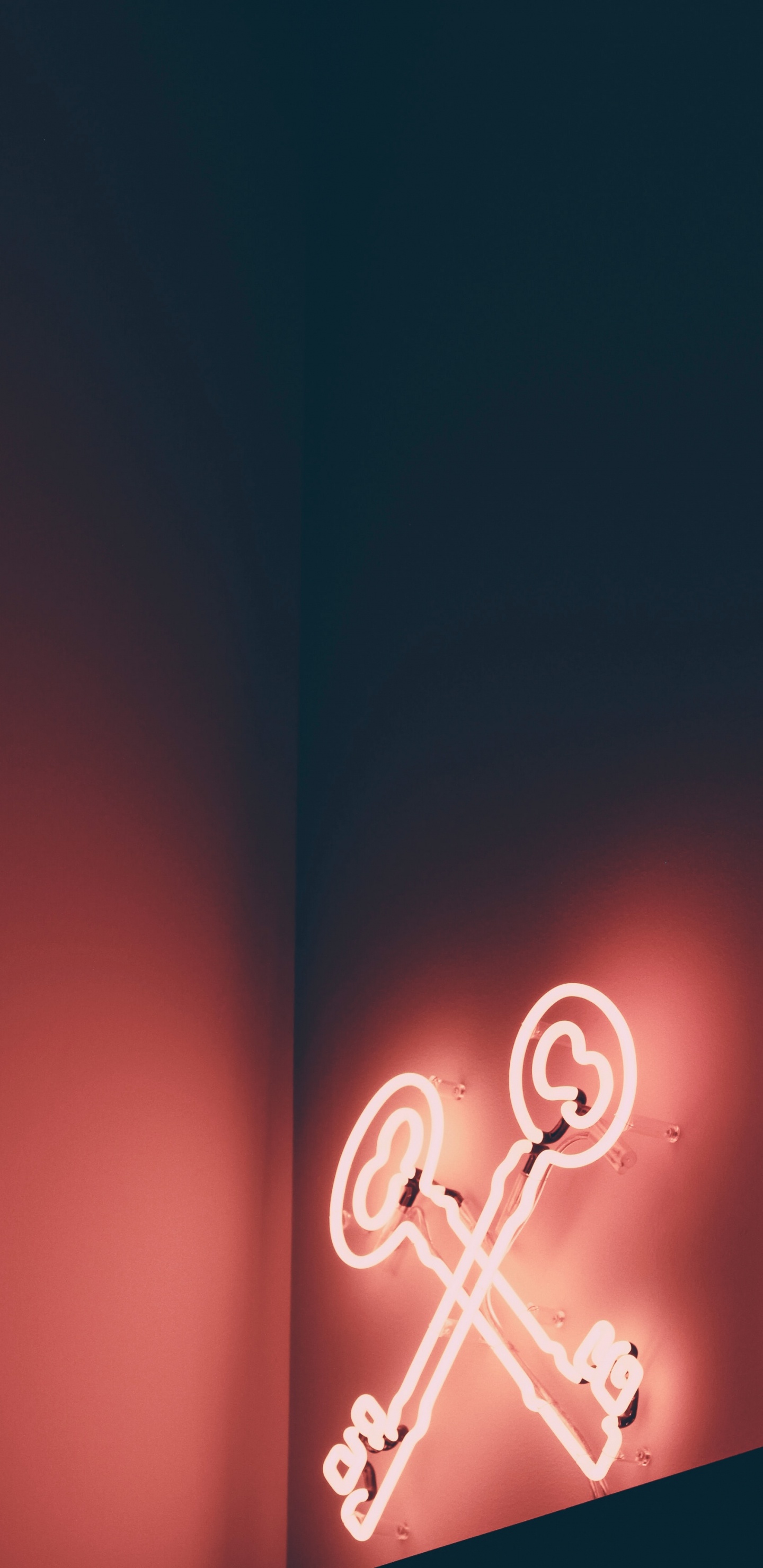 Обои свет, неон, Молодой Т Bugsey, графика, сердце в разрешении 1440x2960