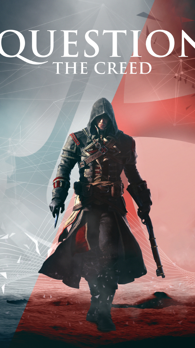 Обои assassins creed rogue, assassins creed unity, assassins creed, ассассинс Крид братство, приключенческая игра в разрешении 750x1334