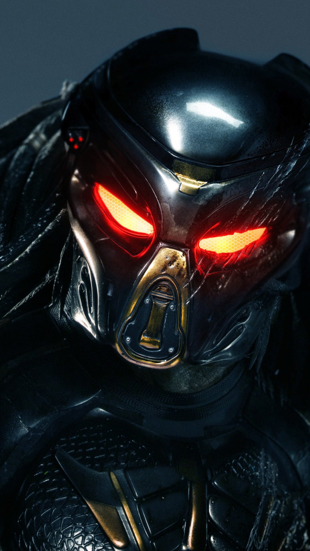 Обои иностранец, шлем, фигурка, суперзлодей, робот в разрешении 1080x1920