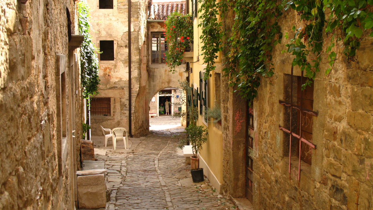 Обои Gronjan, пора, Мирна, аллея, улица в разрешении 1280x720