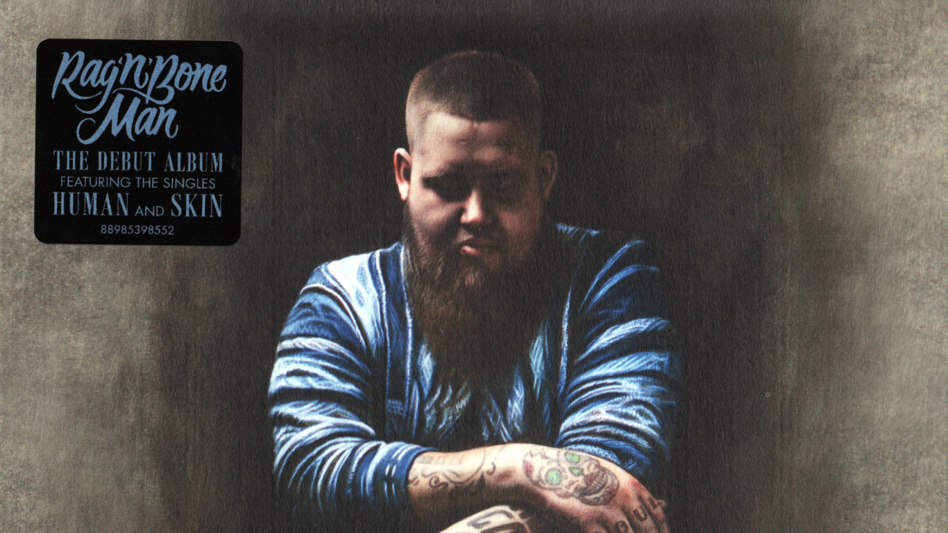 Обои RagnBone Человек, человек, Альбом, граммофонная пластинка, борода в разрешении 1366x768