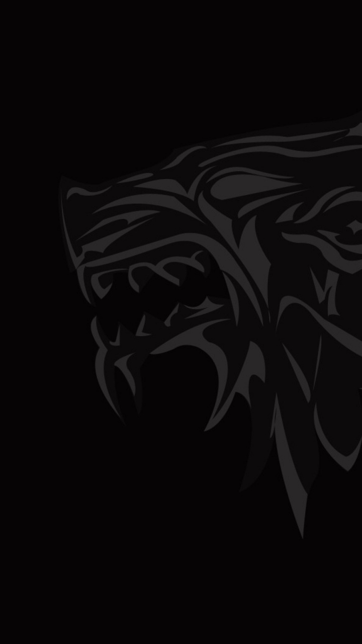 Обои черный и белый, лого, черный, монохромный режим, монохромный в разрешении 720x1280