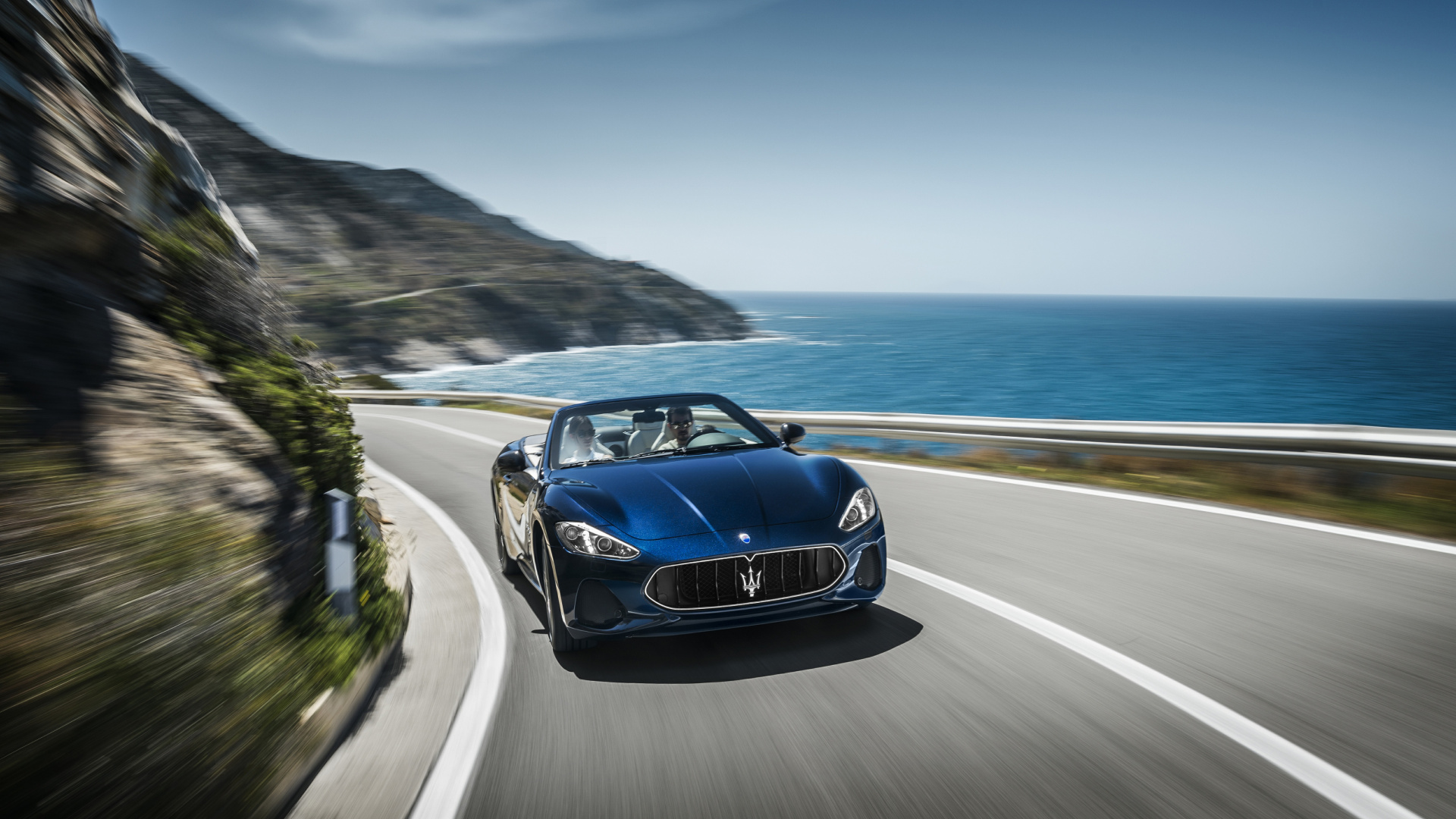 Обои Мазерати, спорткар, Мазерати Получил, авто, Кабриолет в разрешении 1920x1080