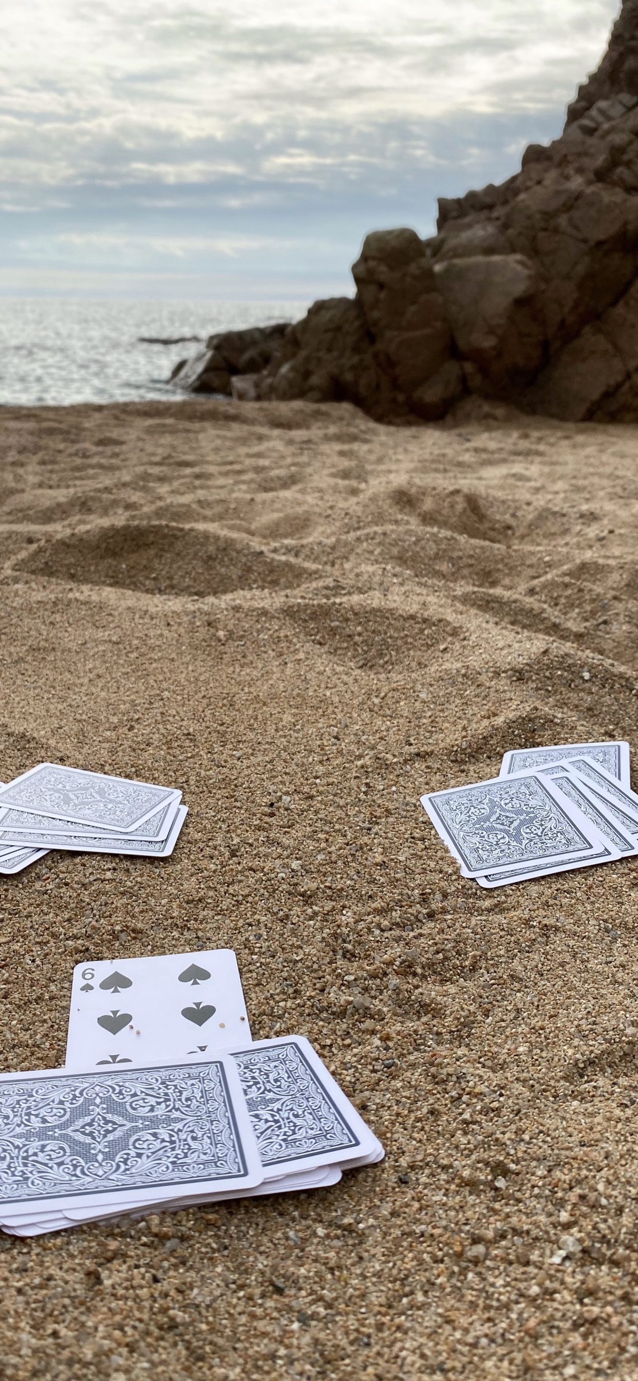 Обои море, вода, песок, местность, геология в разрешении 1242x2688