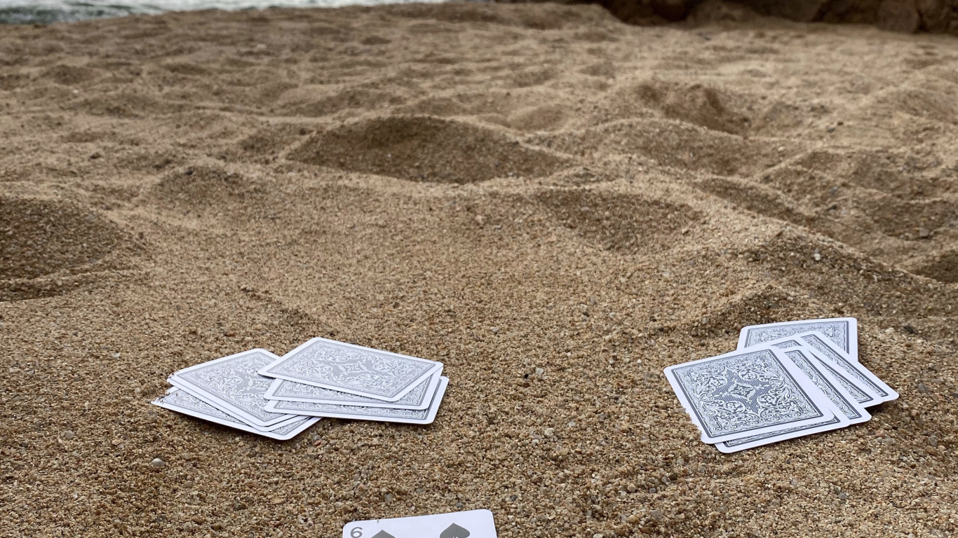 Обои море, вода, песок, местность, геология в разрешении 1366x768