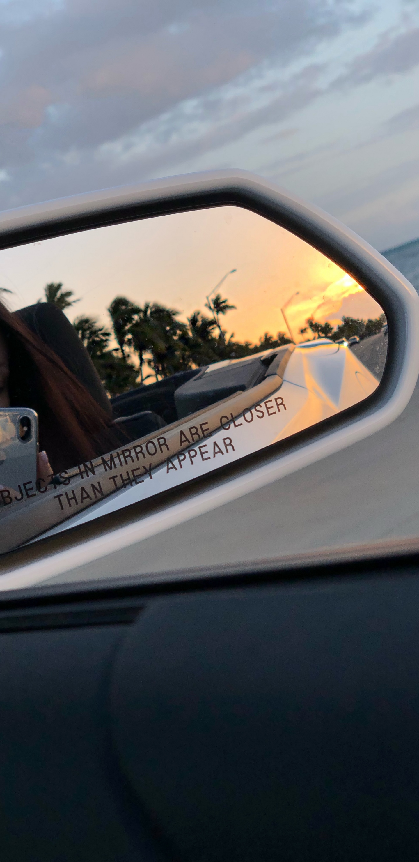 Обои зеркало заднего вида, Король, автомобильное зеркало, Автомобильное боковое зеркало, стекло в разрешении 1440x2960