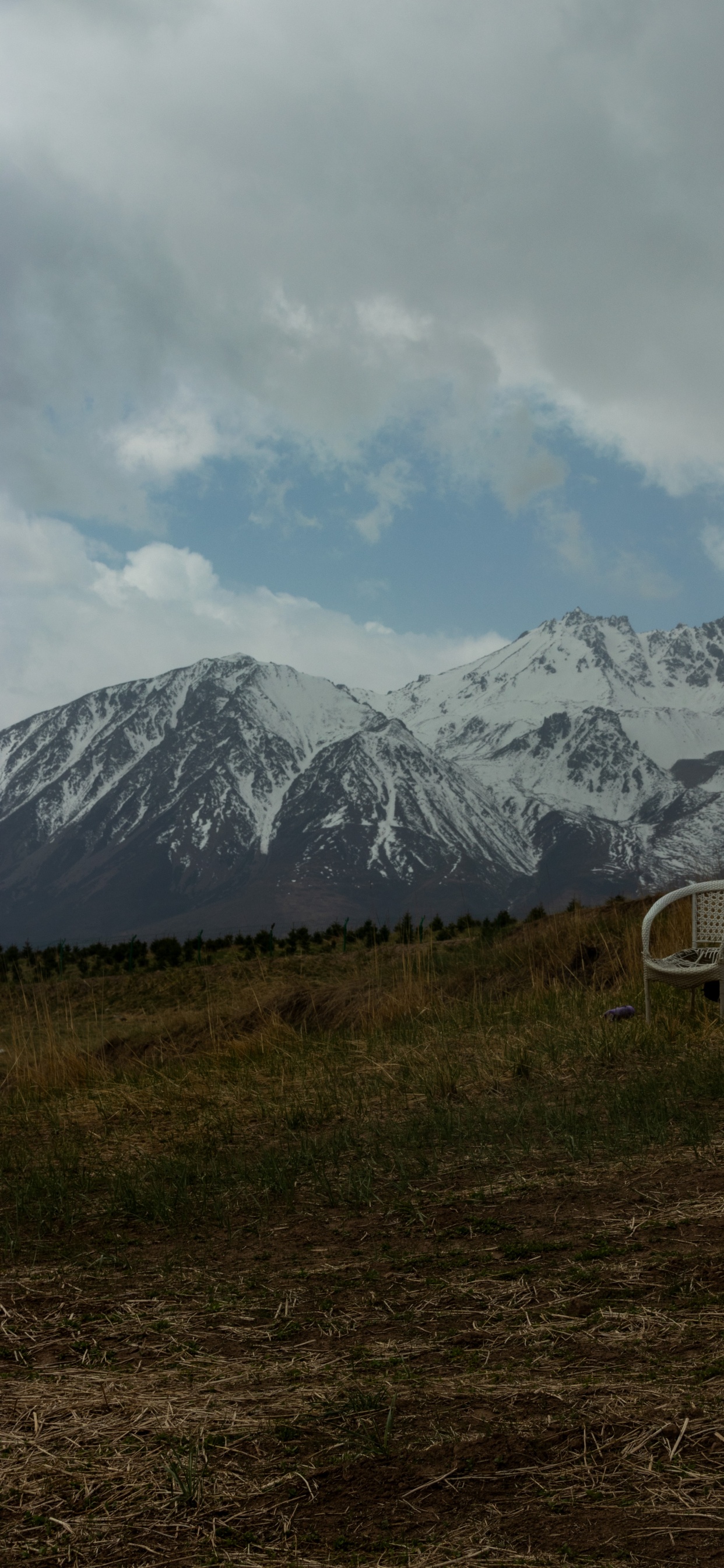 Обои гора, холм, нагорье, Долина, горный хребет в разрешении 1242x2688