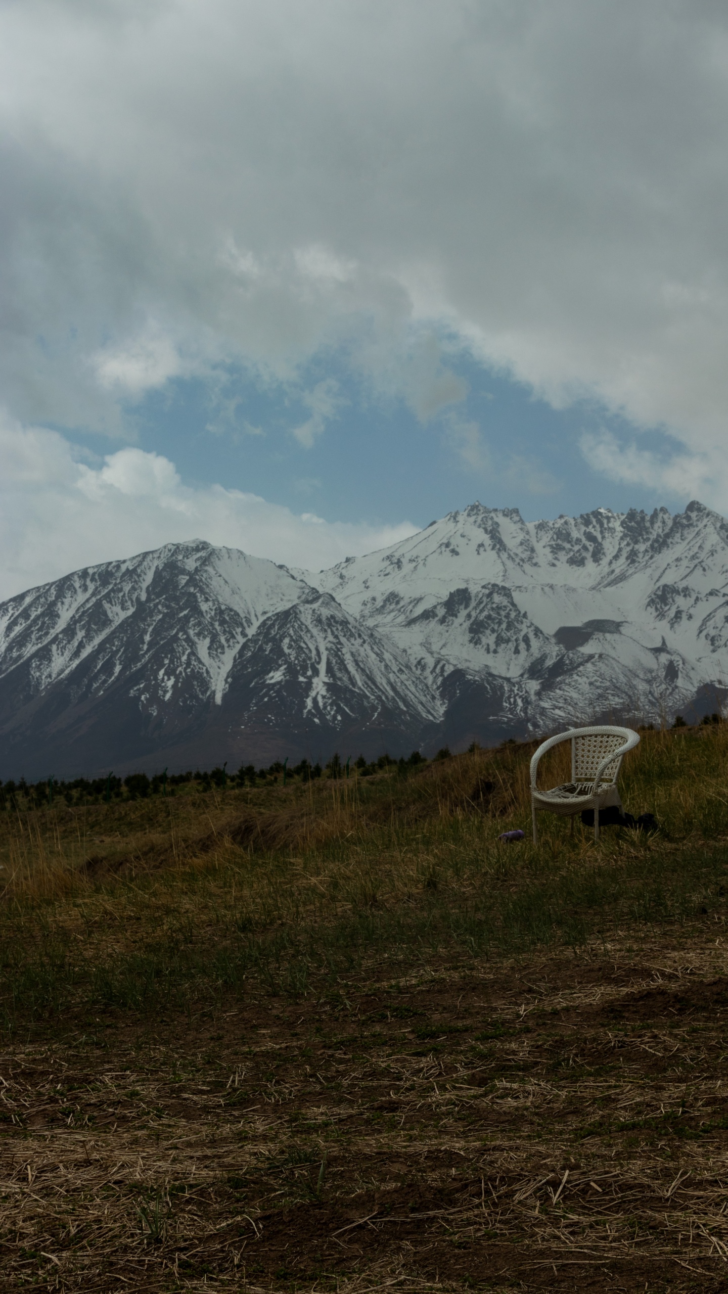 Обои гора, холм, нагорье, Долина, горный хребет в разрешении 1440x2560