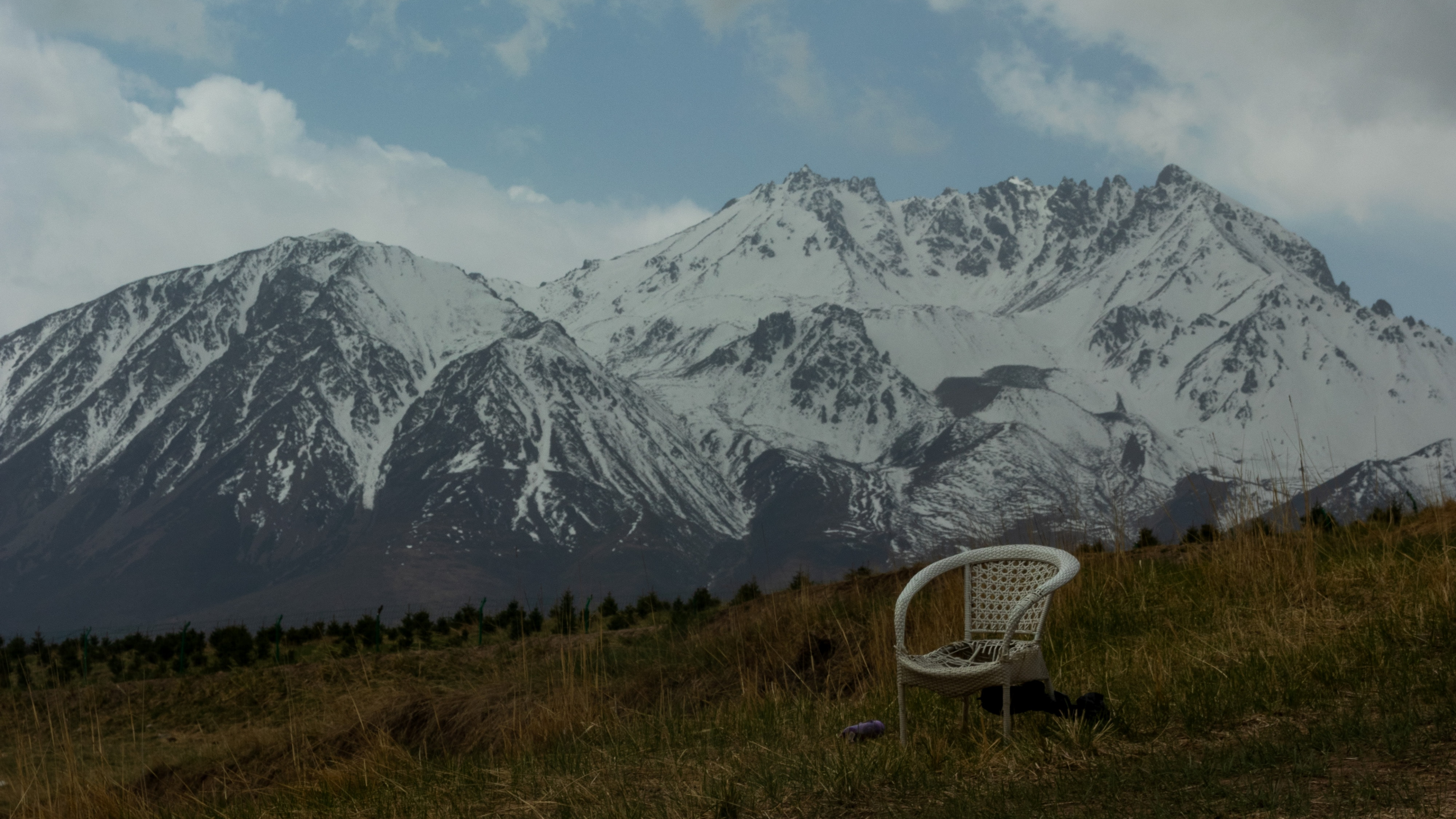 Обои гора, холм, нагорье, Долина, горный хребет в разрешении 3840x2160