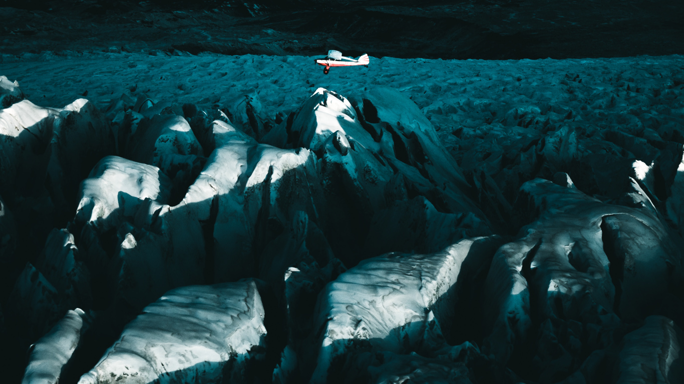 Обои вода, ледник, лед, ледяная форма, мир в разрешении 1366x768